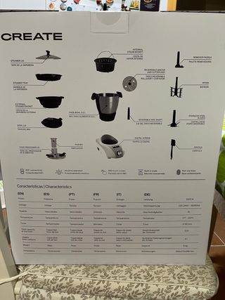 Robot de cocina ChefBot CREATE sin abrir