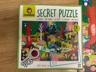 Puzzle Secreto Ludattica 24 piezas