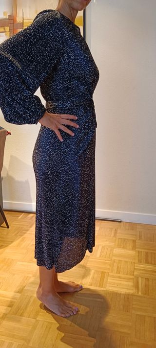 Vestido lunares zara nuevo