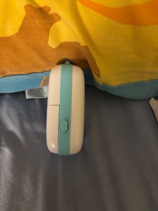 Impresora Portátil Blanca y Azul