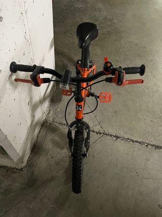Bicicleta infantil B'TWIN naranja