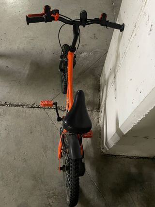 Bicicleta infantil B'TWIN naranja