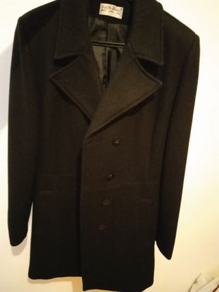 Chaquetón negro mujer