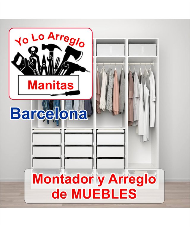 Montador Armador de Muebles y Armarios d Todo Tipo