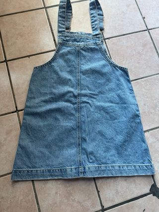Salopette bambina in denim Zara 