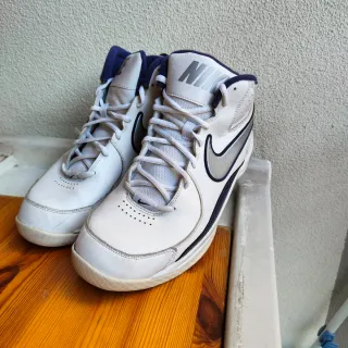 Nike Overplay VII White Blue 2012