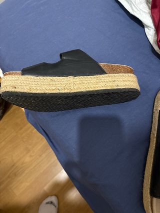 Sandalias negras talla 39