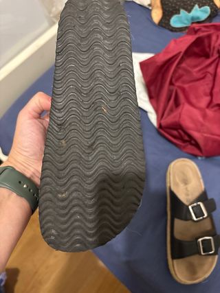 Sandalias negras talla 39