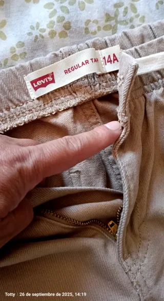 Pantalón Levis Beige Regular