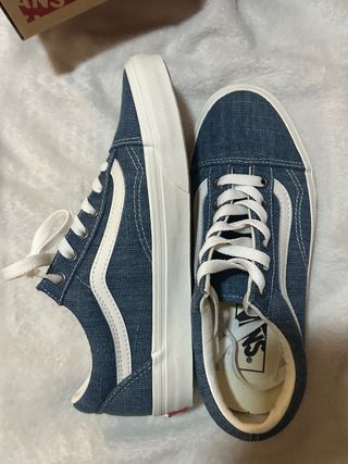 Vans Old Skool Denim Azul/Blanco