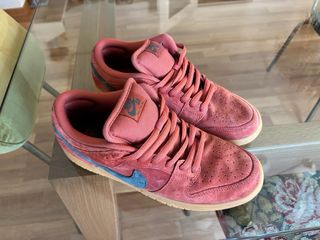 Zapatillas Nike SB Dunk Low Marrones/Rojas