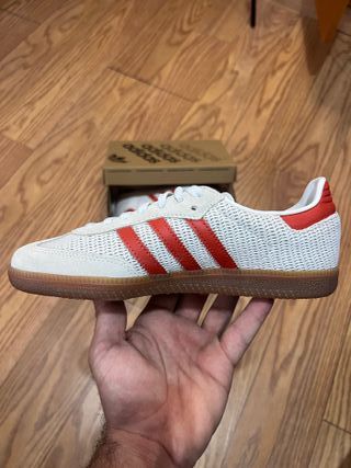 Adidas Samba OG Blanco/Rojo
