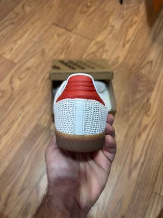 Adidas Samba OG Blanco/Rojo
