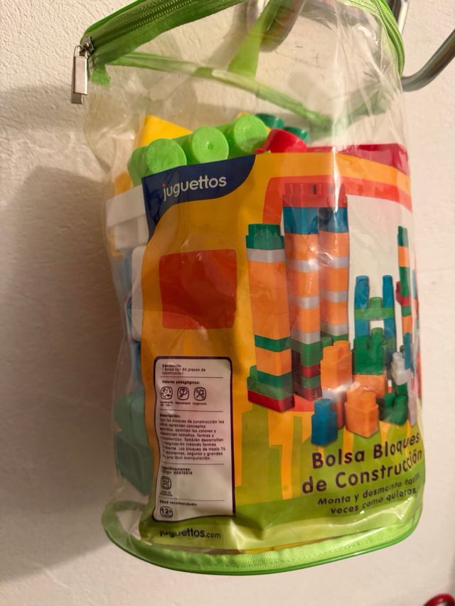 Borsa Construction Block da 80 pezzi