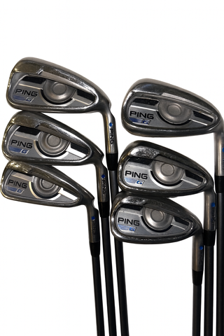 Set palos golf PING: Driver y Hierros Regular Flex