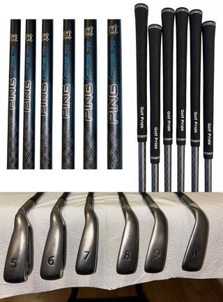 Palos golf PING Driver y Hierros + SW Cleveland