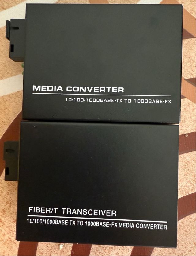 Convertidor Fibra Óptica Ethernet