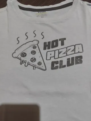 Camiseta manga larga niño Hot Pizza Club