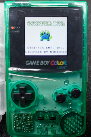 Game Boy Color Light IPS Verde
