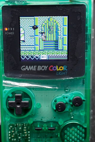 Game Boy Color Light IPS Verde