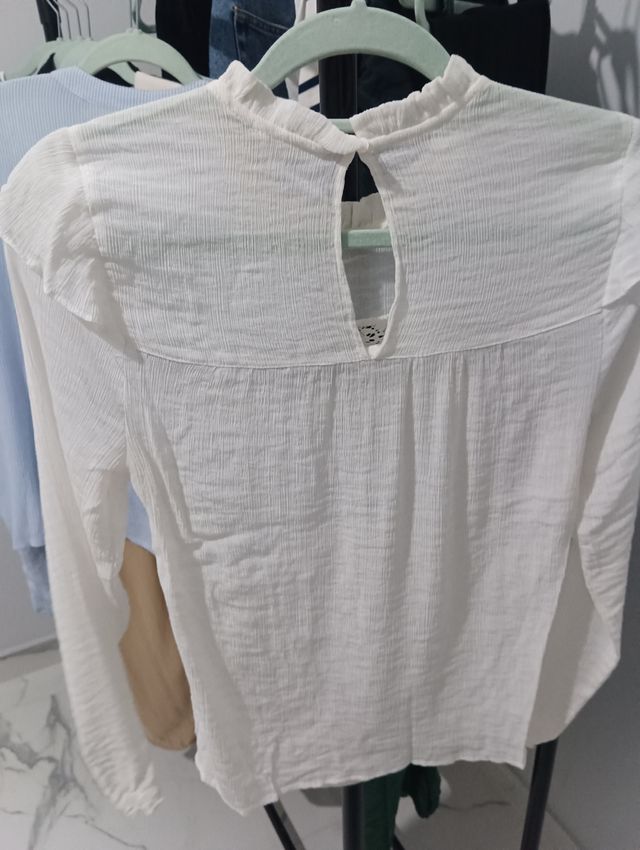 Blusa Springfield Blanca