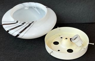 Plafoniera Swirl Anni '70 - Design Unico