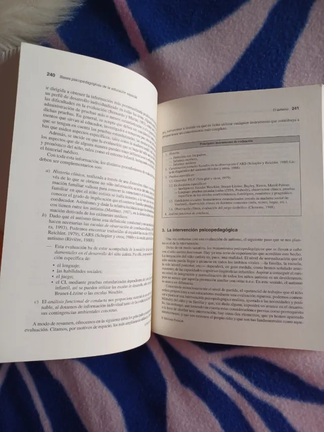 "Bases psicopedagógicas de la educación especial"
