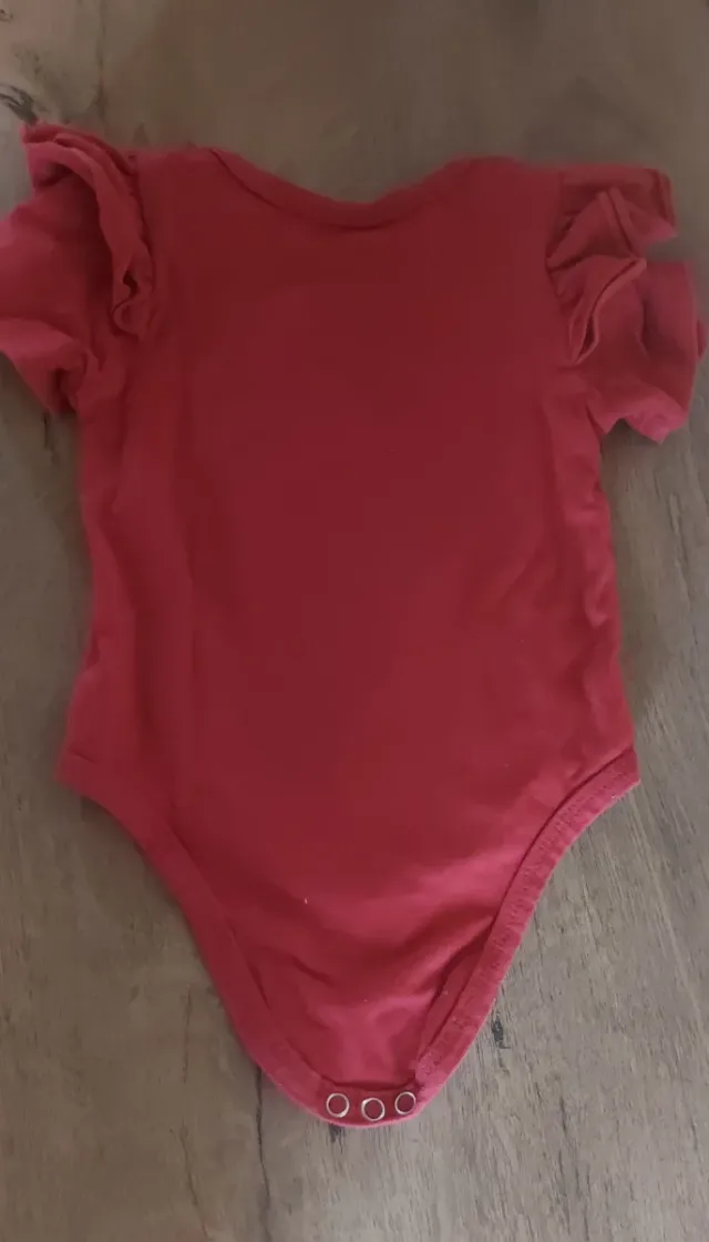Body bebe little sister rojo