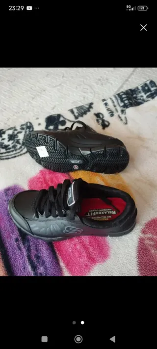 Zapatillas Skechers Negras mujer número 35 
