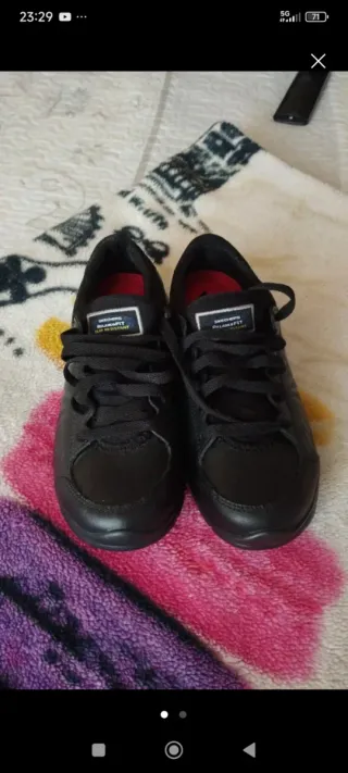 Zapatillas Skechers Negras mujer número 35 