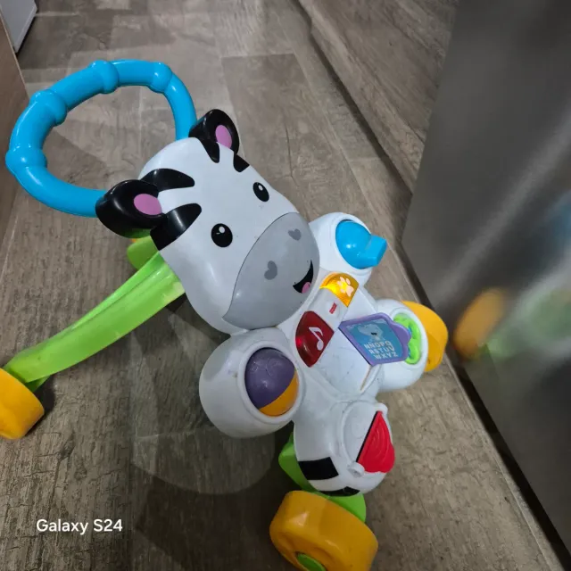 Caminhante Zebra Fisher-Price com Música