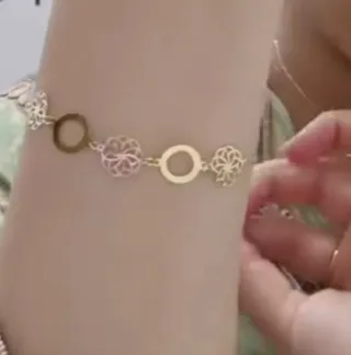 Conjunto de oro 18k