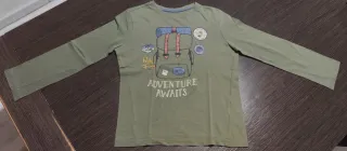 Camiseta niño manga larga aventura