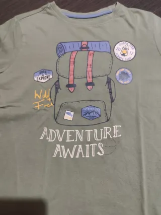 Camiseta niño manga larga aventura