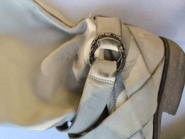 Stivaletti  Nero Giardini beige Tg 39