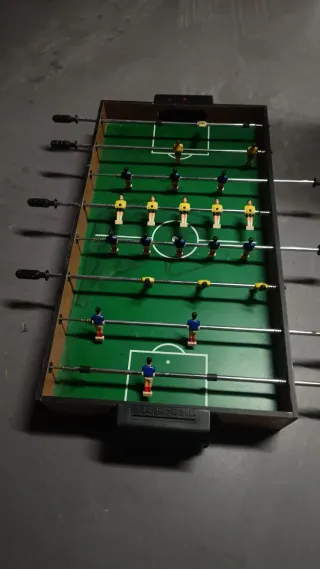 Futbolín de mesa