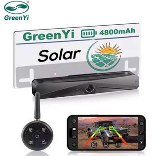 Cámara Solar Inalámbrica Trasera