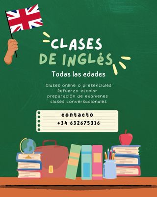 Clases de Inglés para todas las edades 
