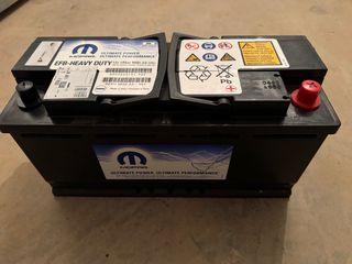 Batería Coche Mopar 105 Ah 950A EFB