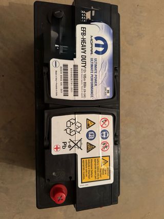 Batería Coche Mopar 105 Ah 950A EFB