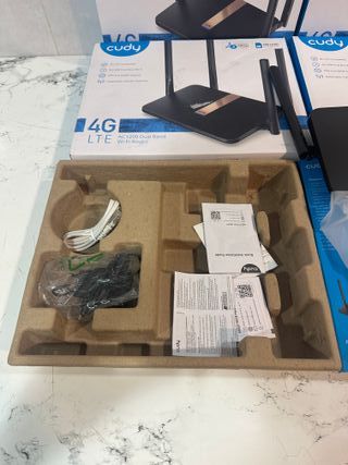 5 unidades Router Cudy AC1200 4G LTE Doble Banda