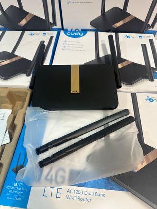 5 unidades Router Cudy AC1200 4G LTE Doble Banda