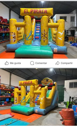Castillo Hinchable El Pirata