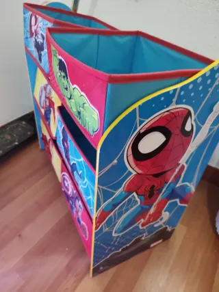 Cajonera Infantil Marvel Tela