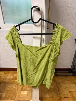Blusa verde talla única
