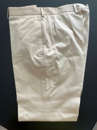 Blazer bege com forro vermelho Nuno Gama