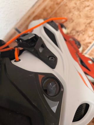 Patines Rollerblade Naranja y Negro
