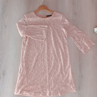 Vestido Sfera Midi Manga Larga Talla M