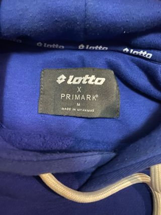 Sudadera Lotto x primark Azul