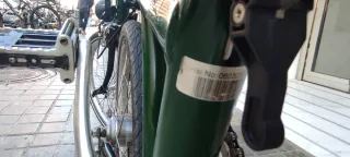 Brompton M3R Racing Green clásica 2006 vintage 
